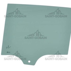 RH REAR DOOR GLASS GREEN SEKURIT (1 HOLE)